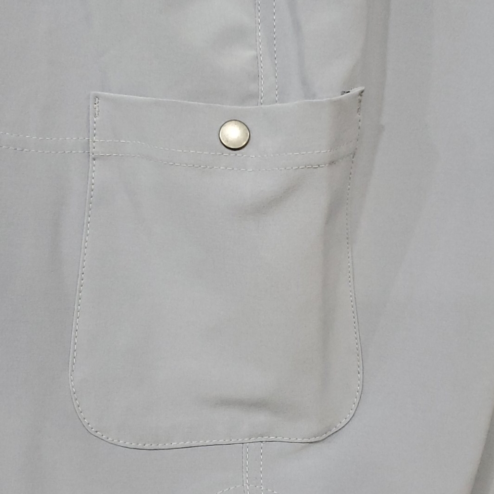 🆕️ Columbia Place to Place Long Shorts Light Blue/Gray ~ NEW - Picture 6 of 7